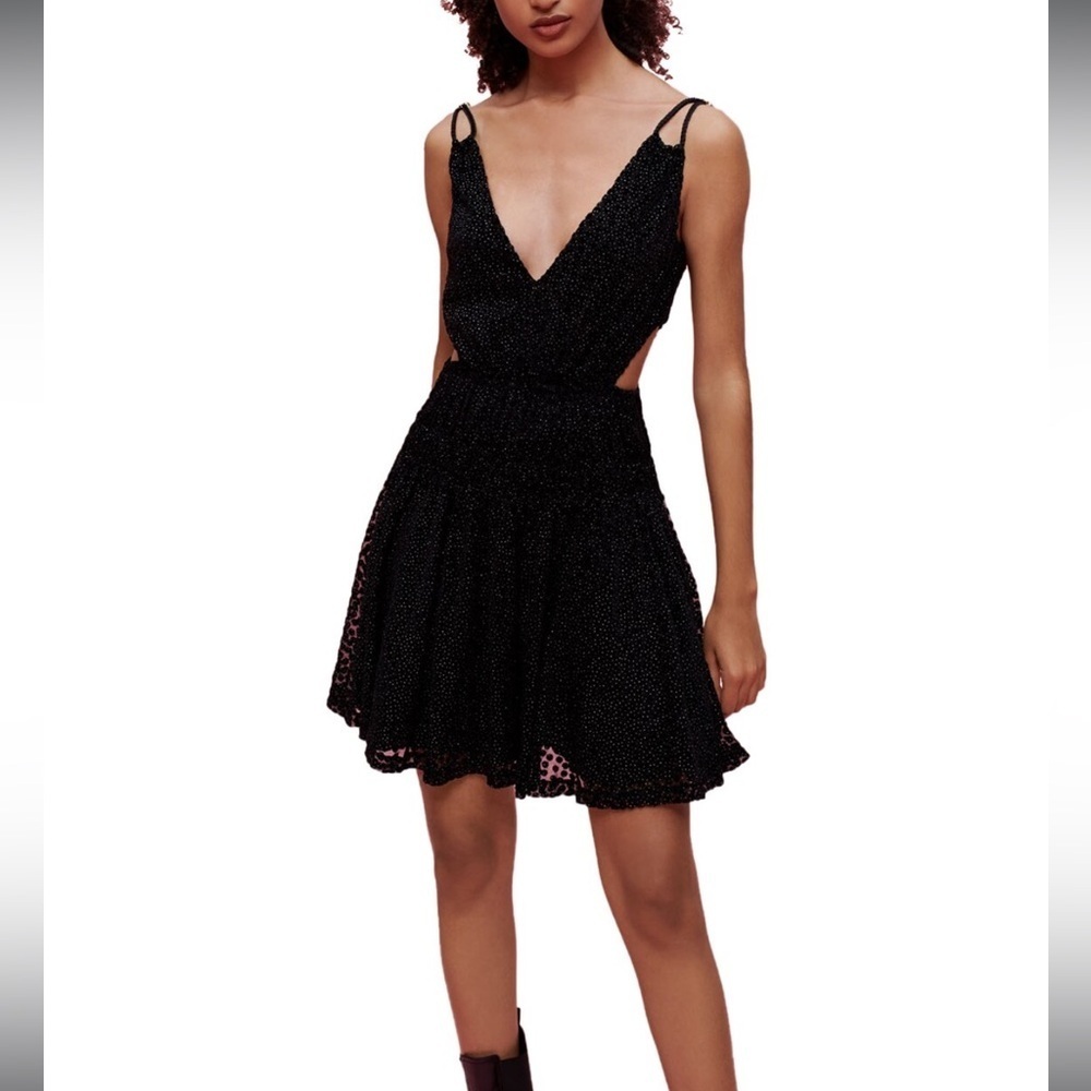 BNWT Maje Black Mini Dress Size S / Maje Size = 36